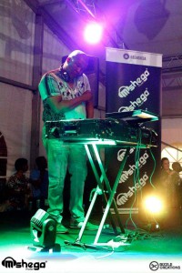 DJ Choc doing what he does best
